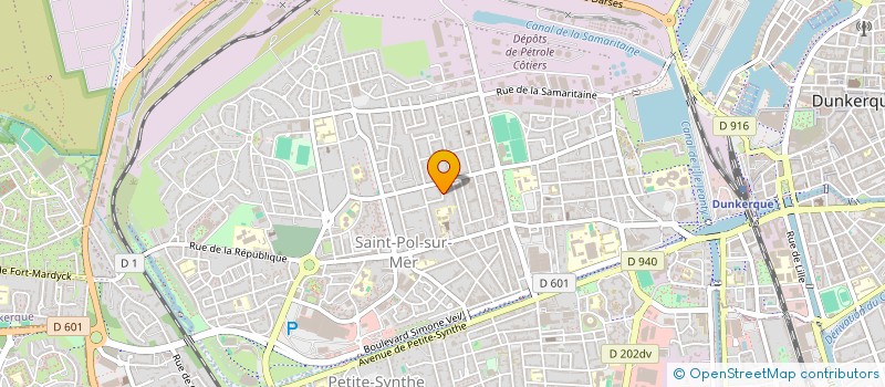 localisation de l'entreprise SARL BATINORD à DUNKERQUE