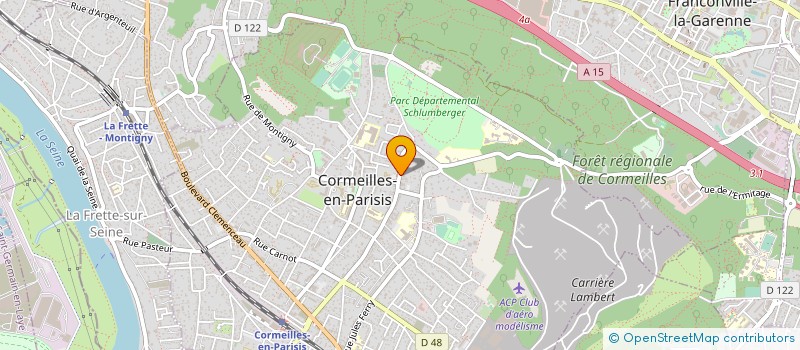 localisation de l'entreprise SARL BATINVEST à CORMEILLES-EN-PARISIS