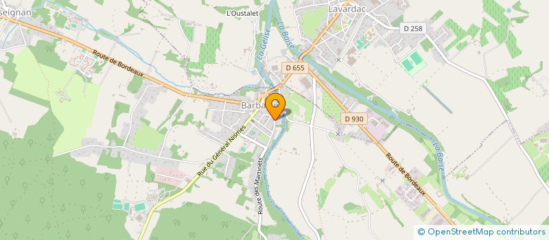 localisation de l'entreprise SARL BATIPRO à BARBASTE