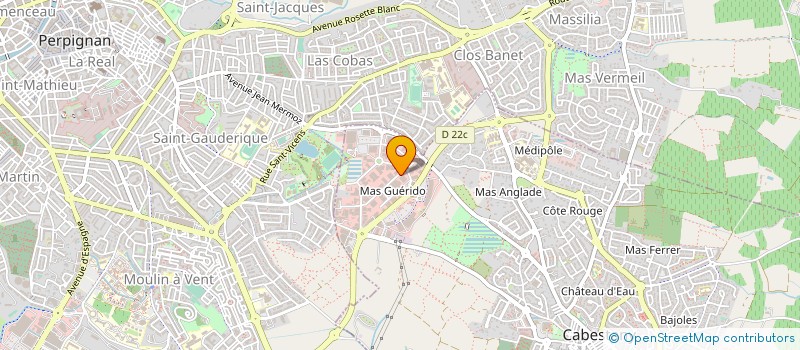 localisation de l'entreprise SARL BATIR-PLASTIC  CABESTANY