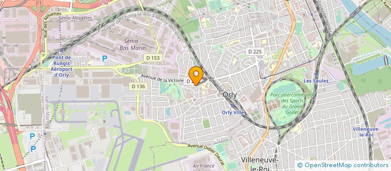 localisation de l'entreprise SARL BATIR PLUS à ORLY
