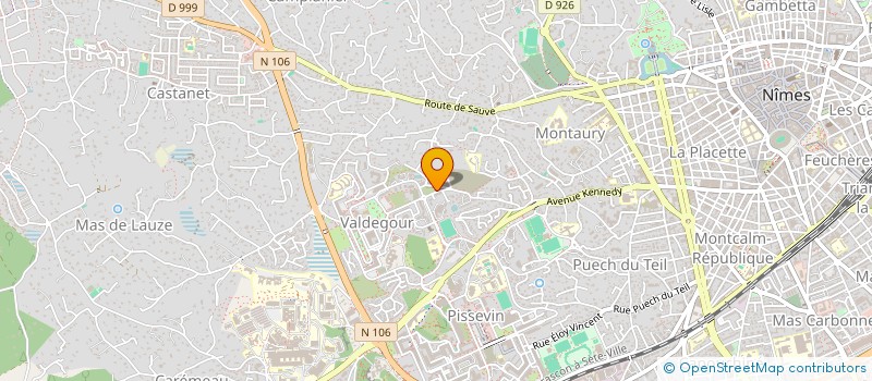 localisation de l'entreprise SARL BATIROZ  NIMES