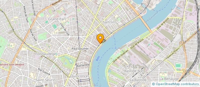 localisation de l'entreprise SARL BATISFRANCE à BORDEAUX