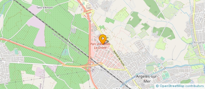 localisation de l'entreprise SARL BATISOLEIL  ARGELES-SUR-MER