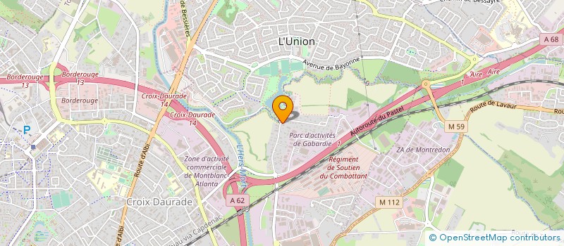 localisation de l'entreprise SARL BATISSE ET TRADITION  TOULOUSE