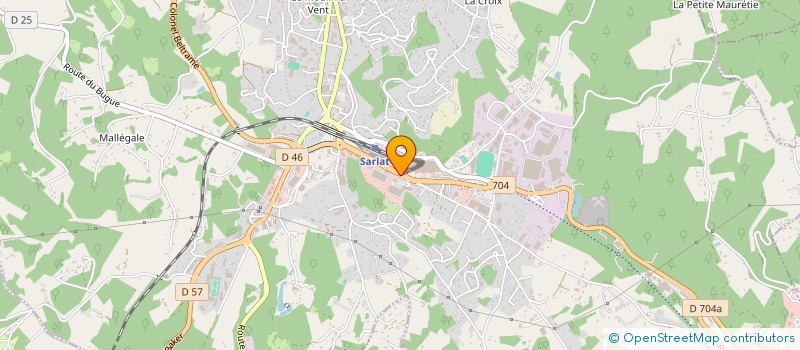 localisation de l'entreprise SARL BATISTA VERISSIMO à SARLAT-LA-CANEDA