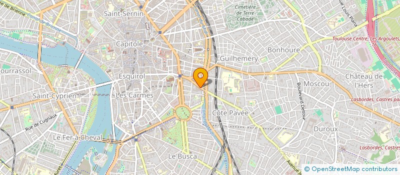 localisation de l'entreprise SARL BATITOP à TOULOUSE