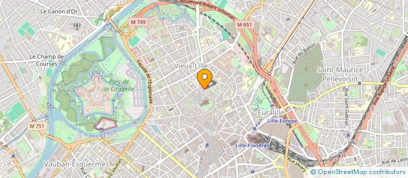 localisation de l'entreprise SARL BATITRAM à LILLE