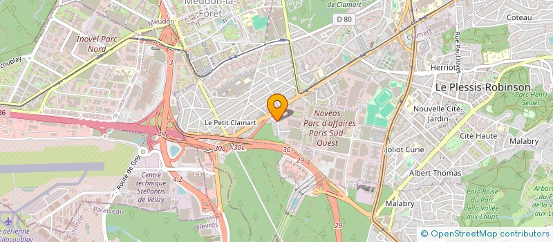 localisation de l'entreprise SARL BATIVAL à CLAMART