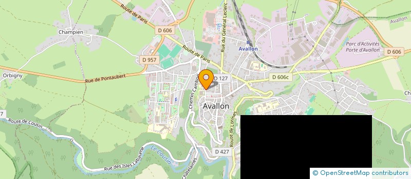 localisation de l'entreprise SARL BATIVIT à AVALLON