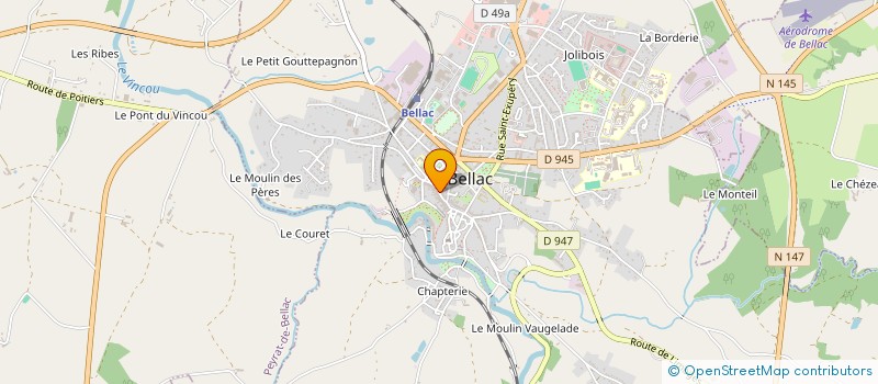 localisation de l'entreprise SARL BATOUFER à PEYRAT-DE-BELLAC