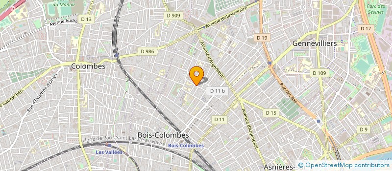 localisation de l'entreprise SARL BATOUL à BOIS-COLOMBES