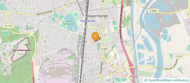 localisation de l'entreprise SARL BATOVE à HAGONDANGE