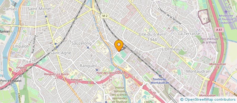 localisation de l'entreprise SARL BATP à TOULOUSE