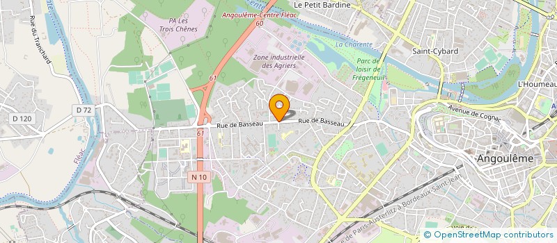 localisation de l'entreprise SARL BATS ET PINTO à ANGOULEME