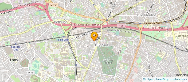 localisation de l'entreprise SARL BATTIMO à LILLE
