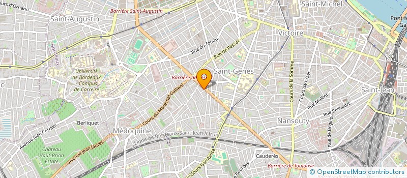 localisation de l'entreprise SARL BATVM  TALENCE