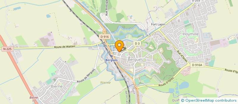 localisation de l'entreprise SARL BAUDEN ET LAMIE à TETEGHEM-COUDEKERQUE-VILLAGE