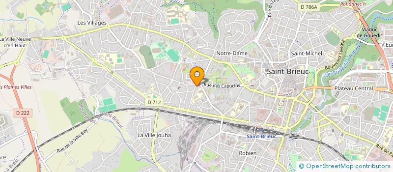 localisation de l'entreprise SARL BAUDIC à SAINT-BRIEUC