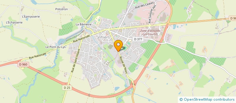 localisation de l'entreprise SARL BAUMARD INGINIERIE à LYS-HAUT-LAYON