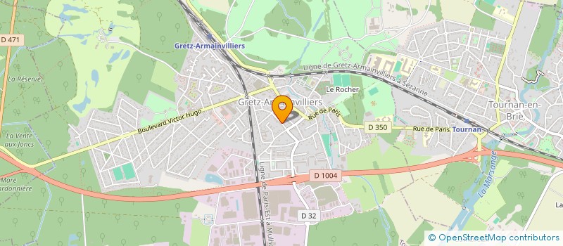 localisation de l'entreprise SARL BAUQUIER à GRETZ-ARMAINVILLIERS