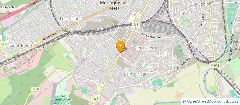 localisation de l'entreprise SARL BAUREIS à MONTIGNY-LES-METZ
