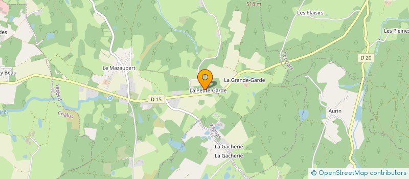 localisation de l'entreprise SARL BAUREZ à PAGEAS