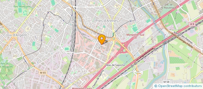 localisation de l'entreprise SARL BAUTES à MONTPELLIER