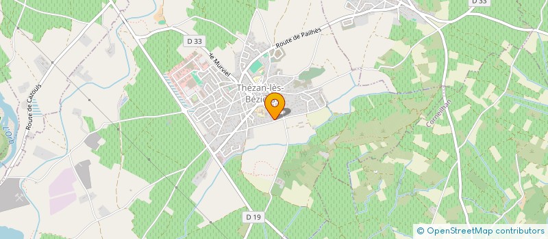 localisation de l'entreprise SARL BAV à SETE