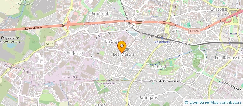 localisation de l'entreprise SARL BAYH à COLOMIERS