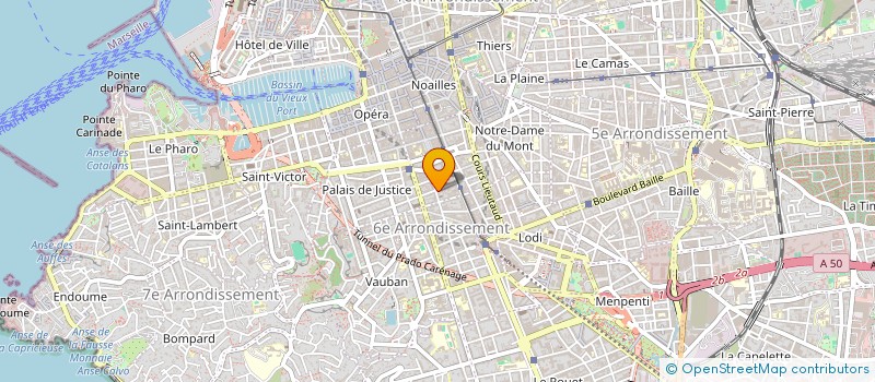 localisation de l'entreprise SARL BAYLE TARDI à MARSEILLE