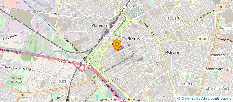 localisation de l'entreprise SARL BAYON  REIMS