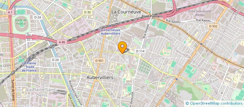 localisation de l'entreprise SARL BAYON à AUBERVILLIERS
