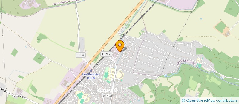 localisation de l'entreprise SARL BAYRAM  LES ESSARTS-LE-ROI