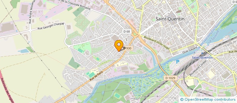 localisation de l'entreprise SARL BAZA à SAINT-QUENTIN