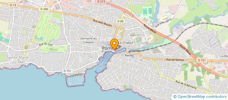 localisation de l'entreprise SARL BAZAR DU PORT à PORNIC
