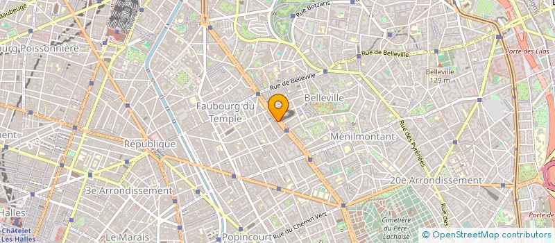 localisation de l'entreprise SARL BAZAR MARRAKECH  PARIS