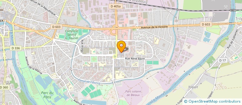 localisation de l'entreprise SARL BAZAR ORIENTAL à MEAUX