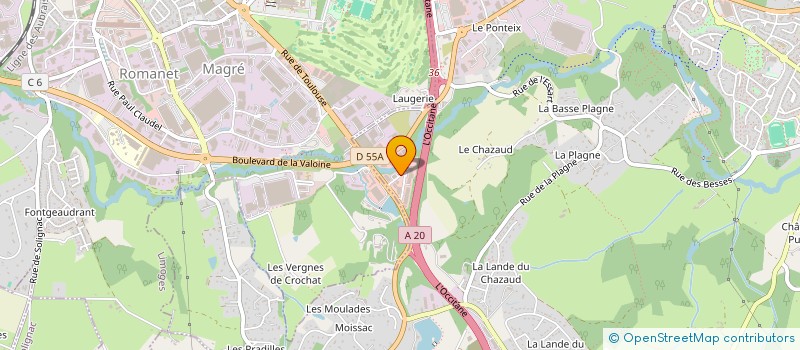 localisation de l'entreprise SARL BC DISTRIBUTION à FEYTIAT