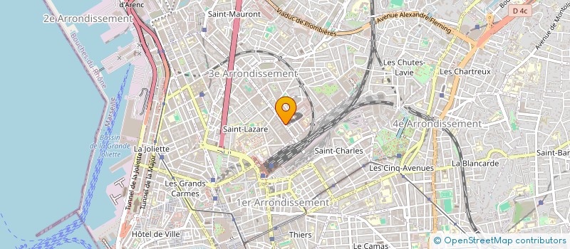 localisation de l'entreprise SARL BCB BRICOCENTRE BEAUMONT à MARSEILLE