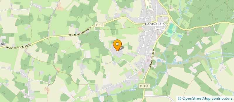 localisation de l'entreprise SARL BCE  PONTVALLAIN