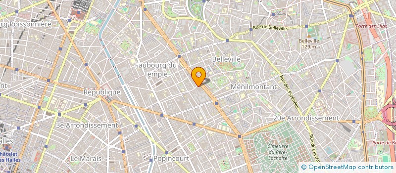 localisation de l'entreprise SARL BCP  PARIS