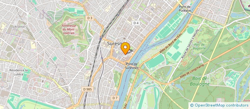 localisation de l'entreprise SARL BCS à SURESNES