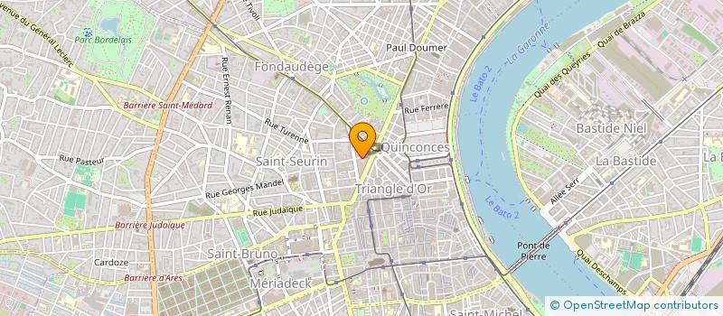 localisation de l'entreprise SARL BCUB  BORDEAUX