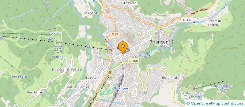 localisation de l'entreprise SARL BD à BRIANCON