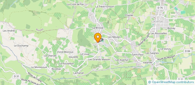 localisation de l'entreprise SARL BD CONSEILS  COGNY