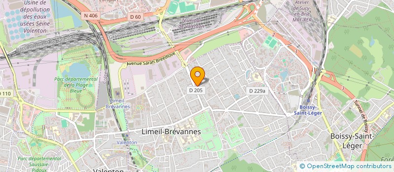 localisation de l'entreprise SARL BDA à LIMEIL-BREVANNES