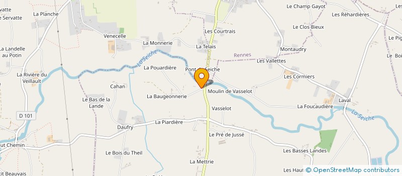 localisation de l'entreprise SARL BDSM  AMANLIS