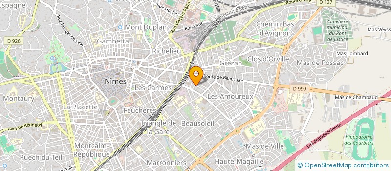 localisation de l'entreprise SARL BE BATIMENT  NIMES