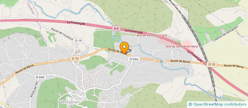 localisation de l'entreprise SARL BE MAPE  VENTABREN